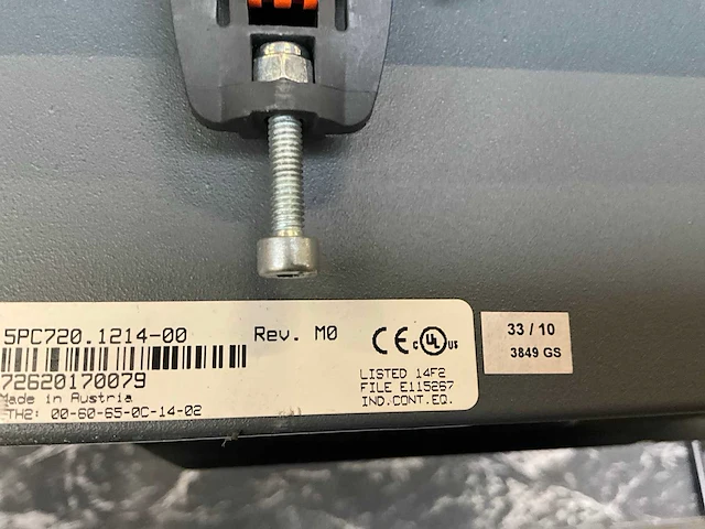 B&r panel pc 5pc720.1214-00 bedieningspaneel (3x) - afbeelding 6 van  6