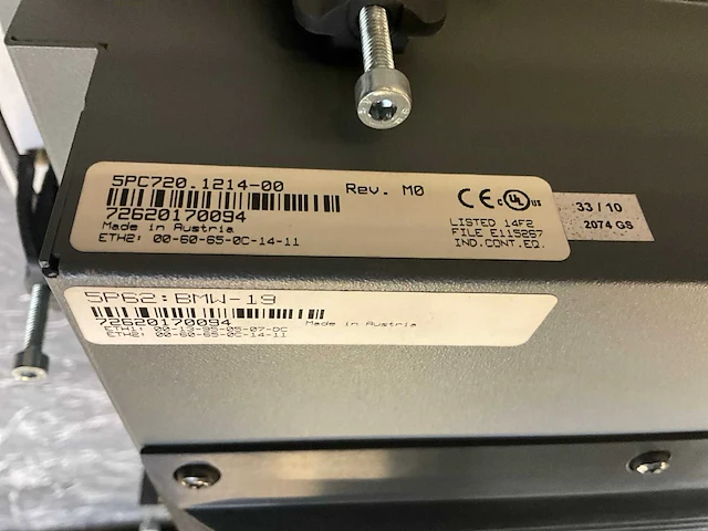 B&r panel pc 5pc720.1214-00 bedieningspaneel (3x) - afbeelding 6 van  7