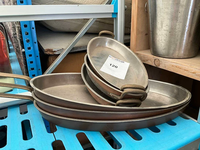 Braadpan (6x) - afbeelding 1 van  1