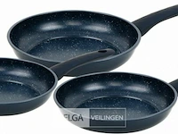 Braadpannenset blauw - afbeelding 2 van  9