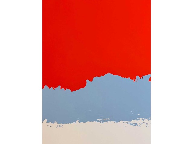 Bram bogart - grote kleurenzeefdruk - ingelijst - afbeelding 5 van  6