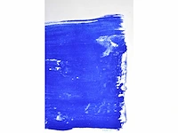 Bram bogart (1921-2012) - blauw - zeefdruk - afbeelding 5 van  6