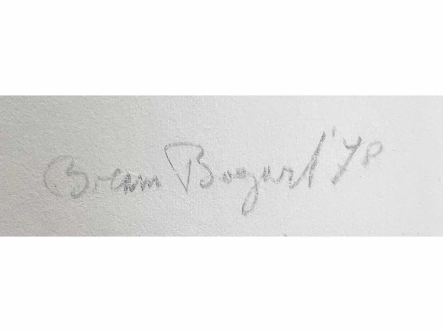 Bram bogart (delft 1921-2012) ingelijst - afbeelding 7 van  9