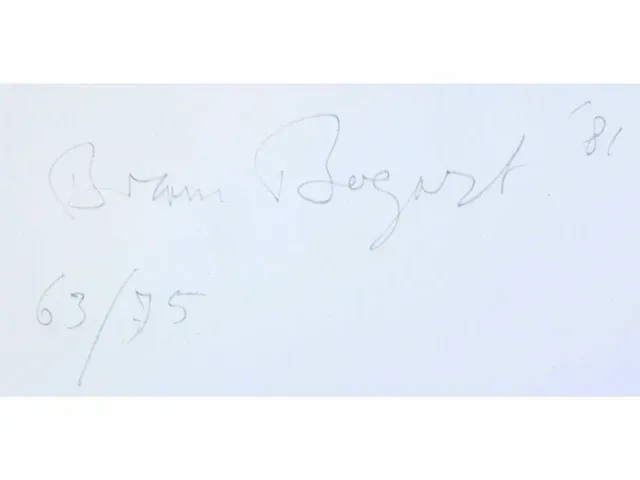 Bram bogart (delft 1921-2012) topwerk - afbeelding 3 van  5