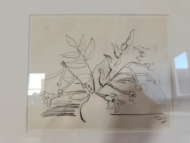 Bram bogart – doorn originele tekening - afbeelding 3 van  4