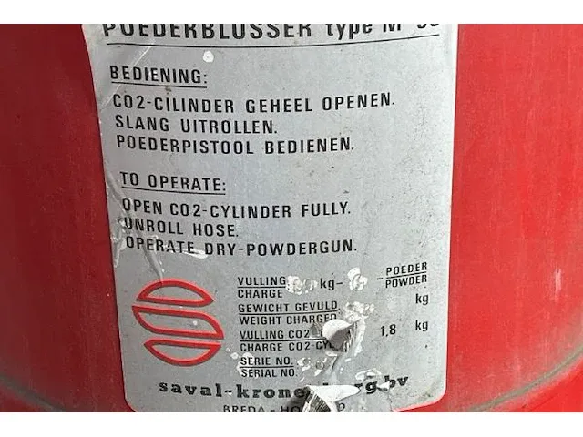 Brandblusser - afbeelding 2 van  4
