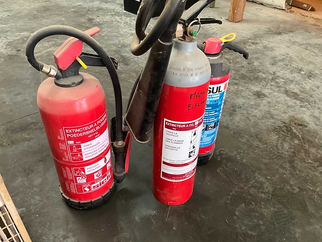 Brandblusserset - afbeelding 2 van  3