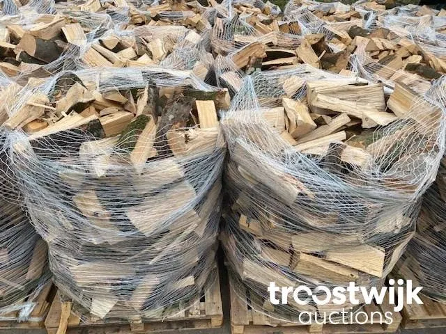 Brandhout beuken op pallet - afbeelding 2 van  6