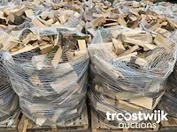 Brandhout beuken op pallet - afbeelding 2 van  6