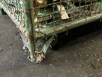 Brandhout en metalen bak - afbeelding 3 van  5