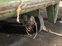Brandhout en metalen bak - afbeelding 4 van  5