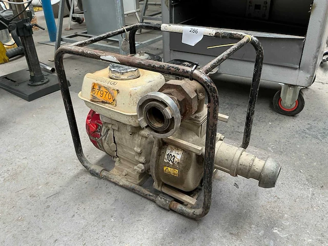 Brandstof aangedreven vuilwaterpomp - afbeelding 1 van  5