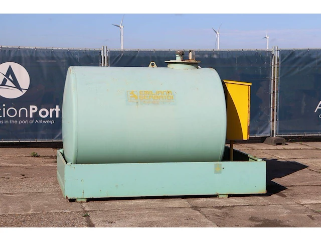 Brandstoftank emiliana serbatoi 3000l met pomp 2003 nieuw - afbeelding 1 van  1