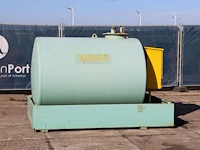 Brandstoftank emiliana serbatoi 3000l met pomp 2003 nieuw - afbeelding 1 van  1