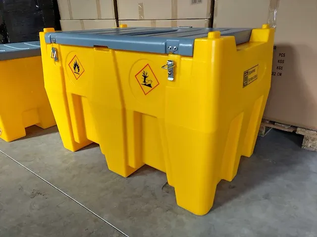 Brandstoftank ibc 440 liter - afbeelding 2 van  7