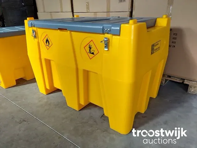 Brandstoftank ibc 440 liter - afbeelding 2 van  7