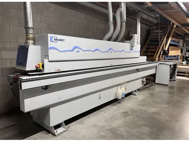 Brandt kdf230 kantenlijmmachine met hotmelt en airteq lijmunits - afbeelding 1 van  9