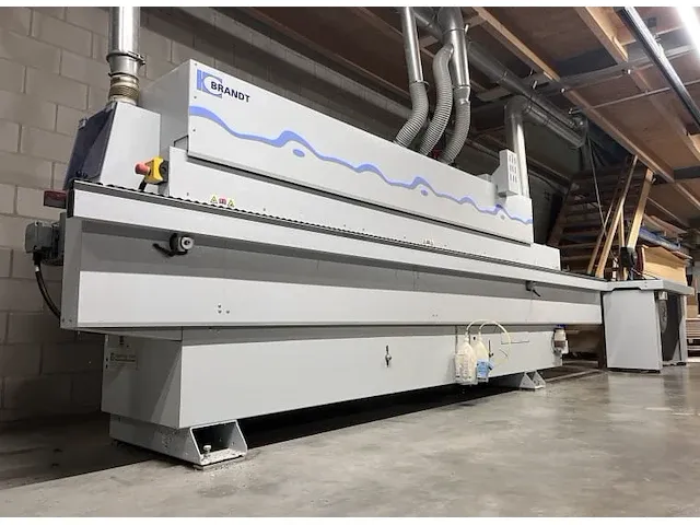 Brandt kdf230 kantenlijmmachine met hotmelt en airteq lijmunits - afbeelding 2 van  9