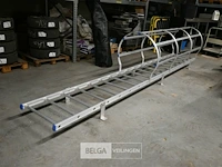 Brandtrap, aluminium 18 treden - afbeelding 1 van  8