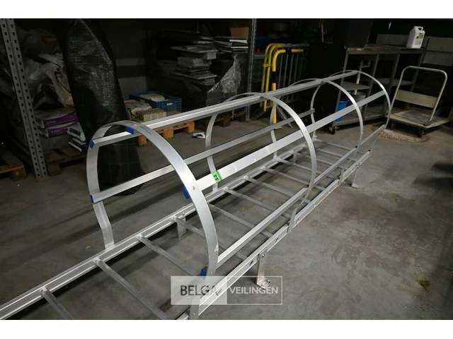Brandtrap, aluminium 18 treden - afbeelding 5 van  8