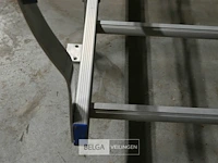 Brandtrap, aluminium 18 treden - afbeelding 7 van  8