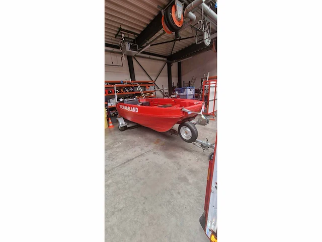 Brandweerboot op riba trailer - afbeelding 1 van  8