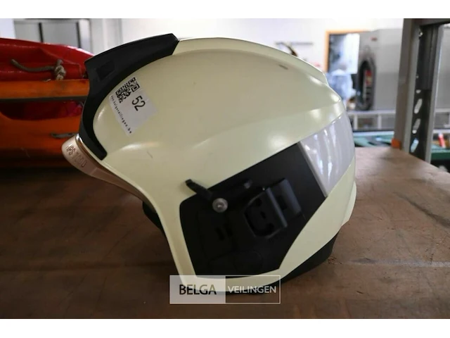 Brandweerhelm - merk: dräger - afbeelding 1 van  4