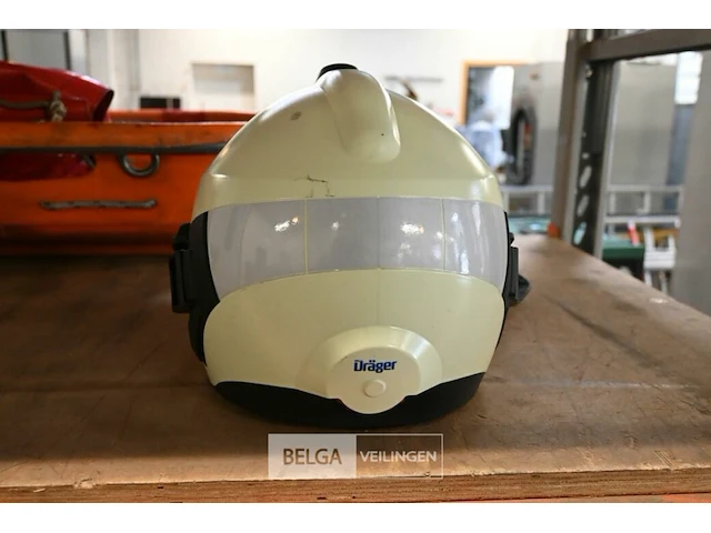 Brandweerhelm - merk: dräger - afbeelding 3 van  4