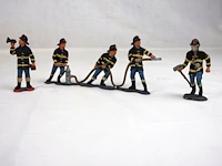 Brandweermannen (x5) - afbeelding 1 van  3
