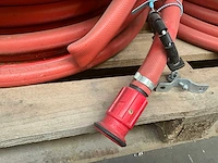 Brandweermateriaal 5x haspel met slang 1” 30meter en kraanwerk - afbeelding 3 van  14