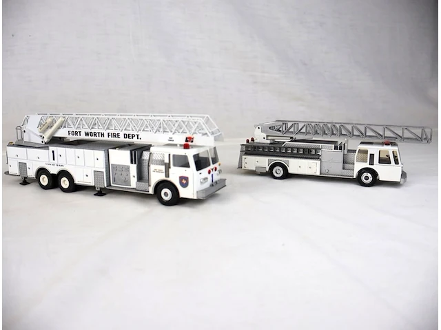 Brandweerwagentjes (x2) - afbeelding 4 van  4