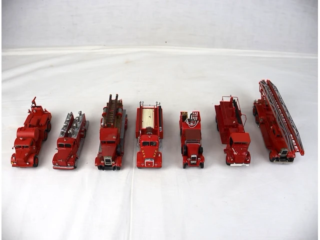 Brandweerwagentjes (x7) - afbeelding 2 van  6