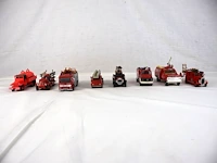 Brandweerwagentjes (x8) - afbeelding 1 van  6