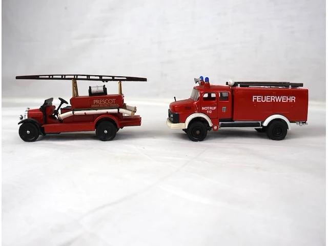 Brandweerwagentjes (x8) - afbeelding 5 van  6