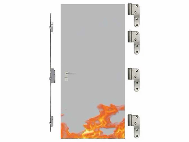 Brandwerend - window frame & door - afbeelding 5 van  5