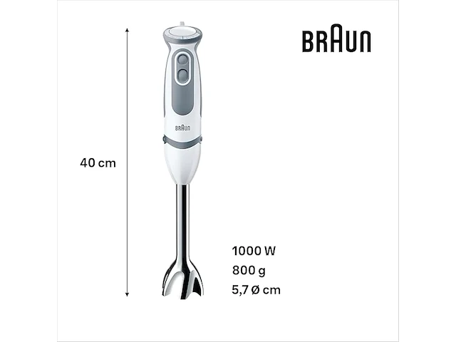 Braun 5-1 staafmixer - afbeelding 4 van  4