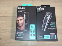 Braun beard trimmer series 3 bt3440 en braun all-in-one style kit series 3 mgk3420 (b435) - afbeelding 1 van  5