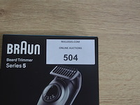Braun beard trimmer series 5 bt5420 en braun elektrisch scheerapparaat s3 shave and style 300bt (b435) - afbeelding 2 van  6