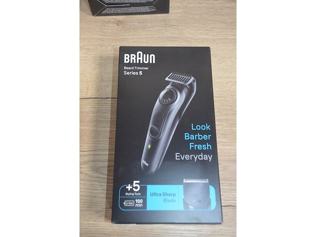 Braun beard trimmer series 5 bt5420 en braun elektrisch scheerapparaat s3 shave and style 300bt (b435) - afbeelding 2 van  5