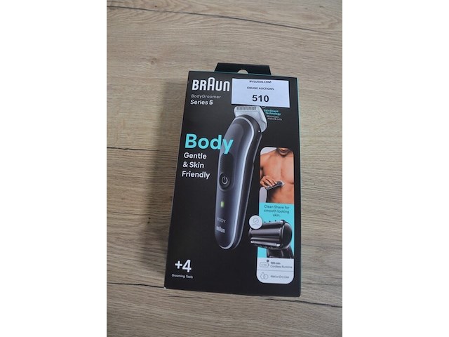 Braun body groomer series 5 bg5370 en braun elektrisch scheerapparaat seirs 3 pro skin 3000s (b435) - afbeelding 3 van  6