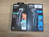 Braun elektrisch scheerapparaat series 5 51-b1200s en braun body groomer series 5 bg5370 (b435) - afbeelding 1 van  6