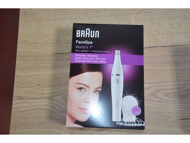 Braun face spa mini epilator + cleansing brush en braun silk epil 9 (b435) - afbeelding 3 van  6