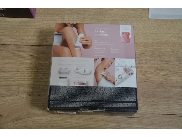Braun face spa mini epilator + cleansing brush en braun silk epil 9 (b435) - afbeelding 6 van  6