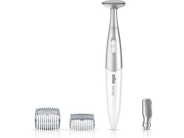 Braun fg1100 white met 4 extra's - bikinitrimmer - afbeelding 1 van  2