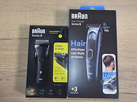 Braun hair clipper series 5 hc5330 en elektrisch scheerapparaat s3 shave and style 300bt (b435) - afbeelding 1 van  6