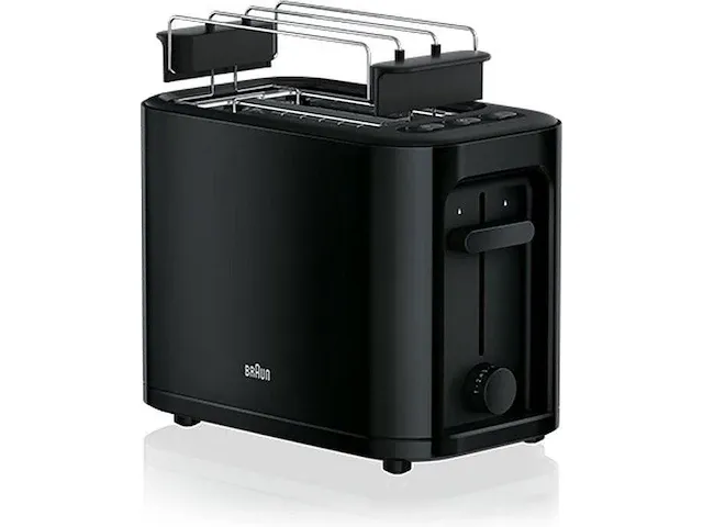 Braun ht3010bk purease broodrooster zwart - afbeelding 1 van  4