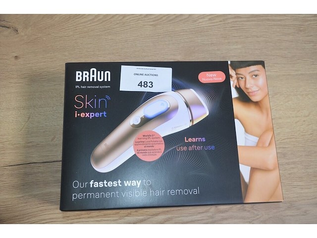 Braun ipl hair removal system skin i-expert pl7147 (b435) - afbeelding 1 van  3