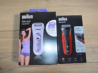 Braun lady shaver silk epil ls 5560 en elektrisch scheerapparaat braun series 3 300s (b435) - afbeelding 1 van  6