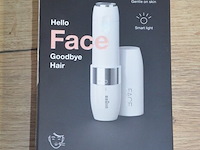 Braun mini hair remover hello face en braun mini precision trimmer hello brows (b435) - afbeelding 3 van  6