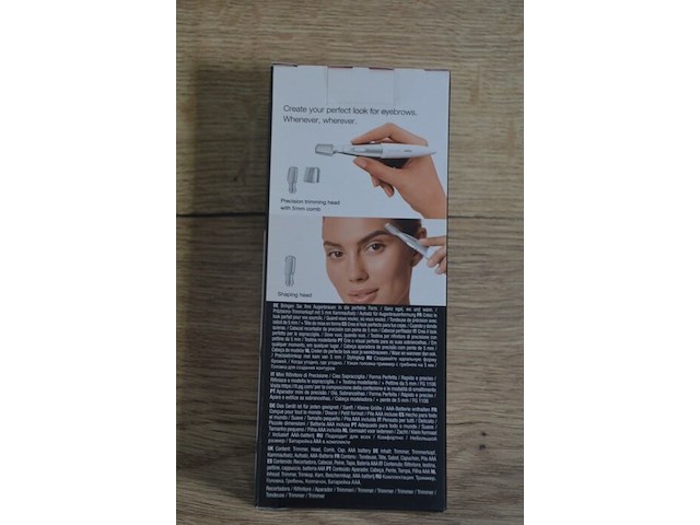 Braun mini hair remover hello face en braun mini precision trimmer hello brows (b435) - afbeelding 6 van  6